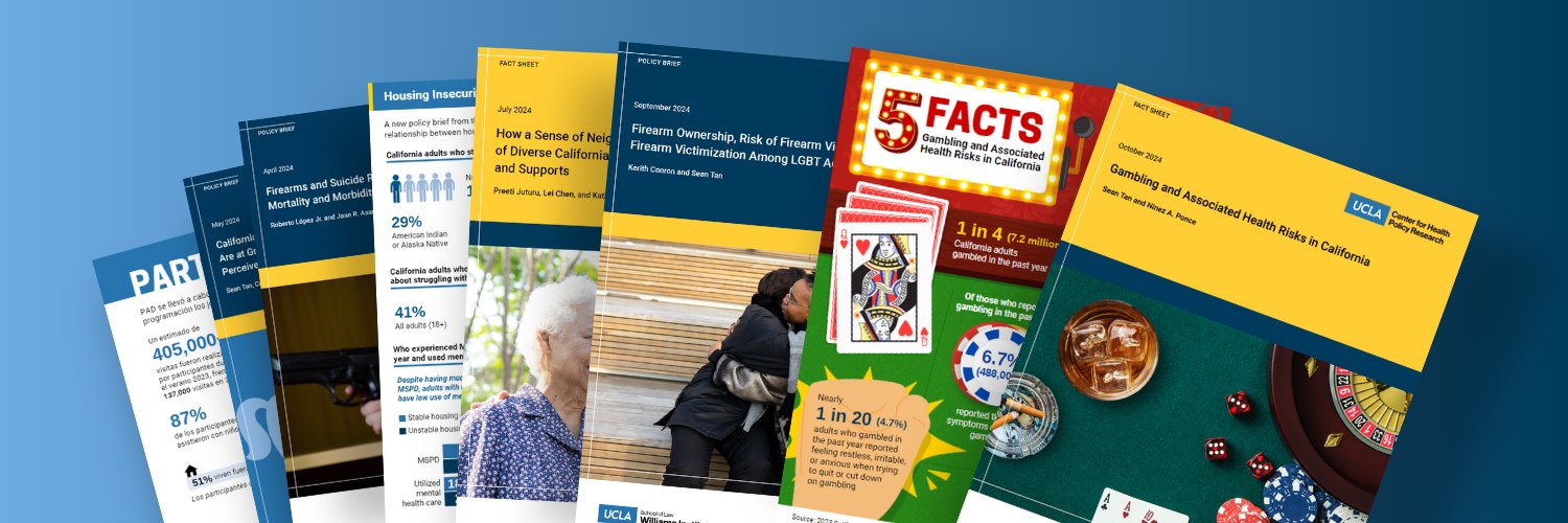 UCLA Center for Health Policy Research banner