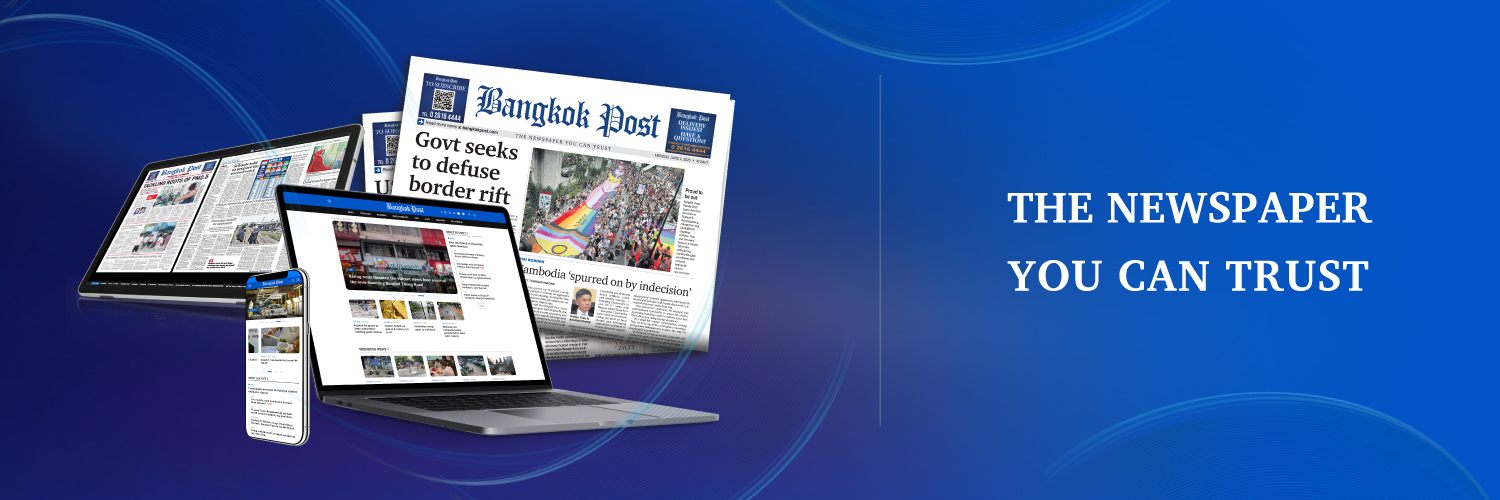 Bangkok Post's banner
