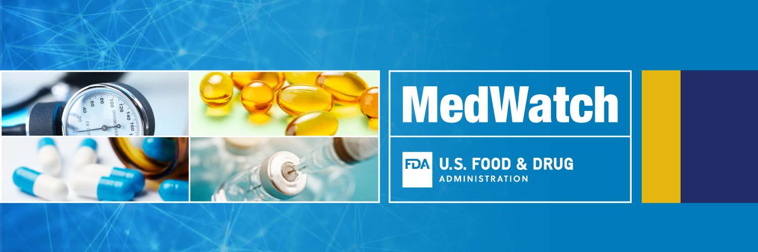 US FDA MedWatch's banner