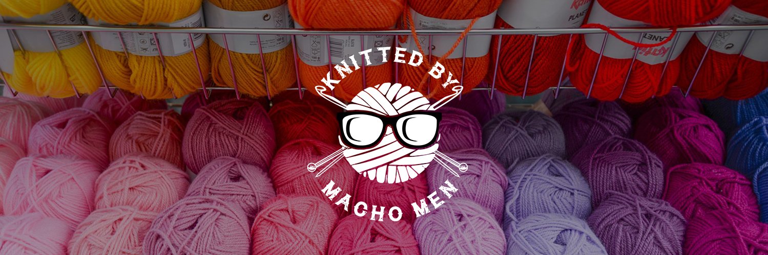 knittedmachomen's profile banner image