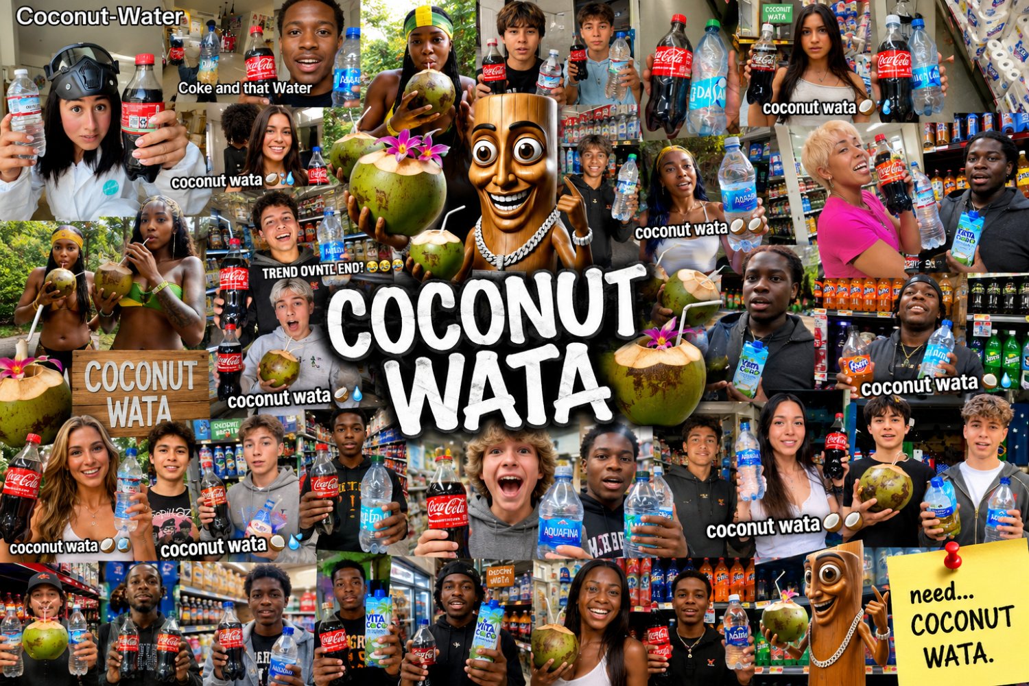 Coconut Wata banner