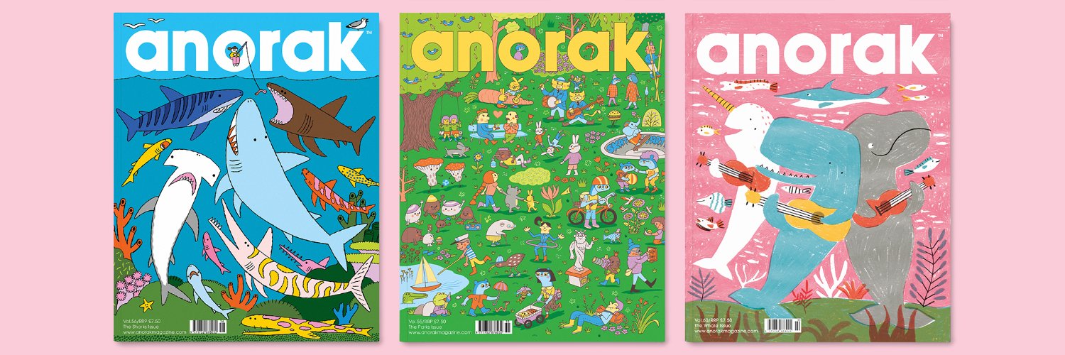 Anorak Magazine banner