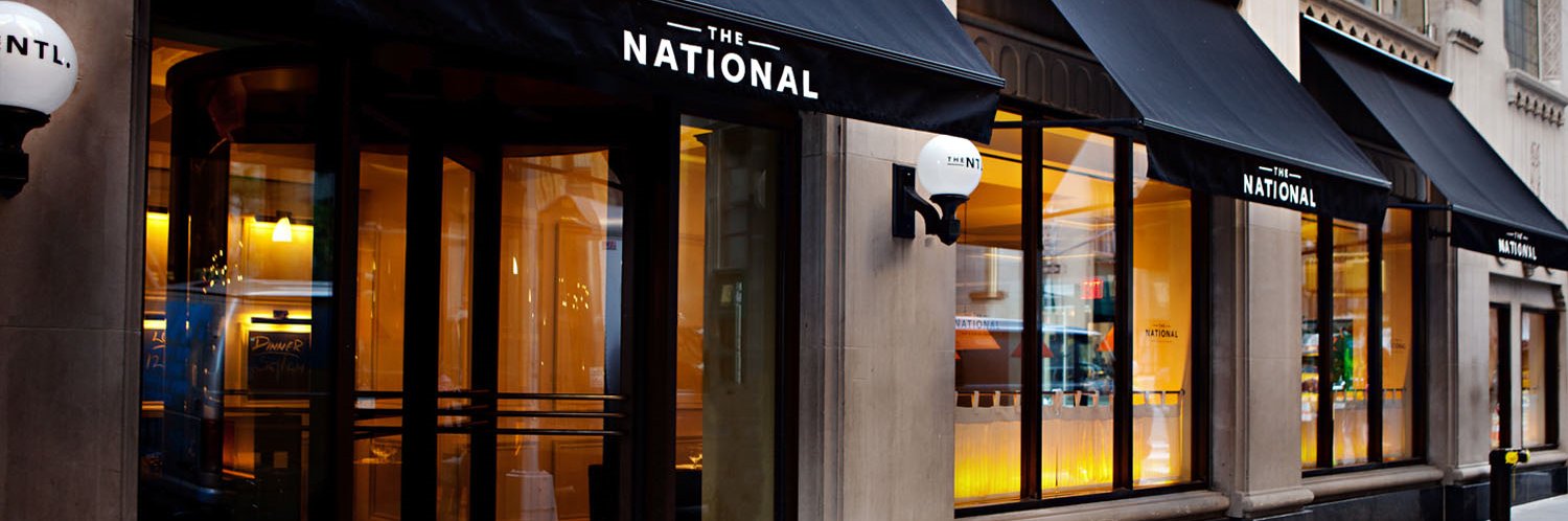 The National Bar & Dining Rooms banner