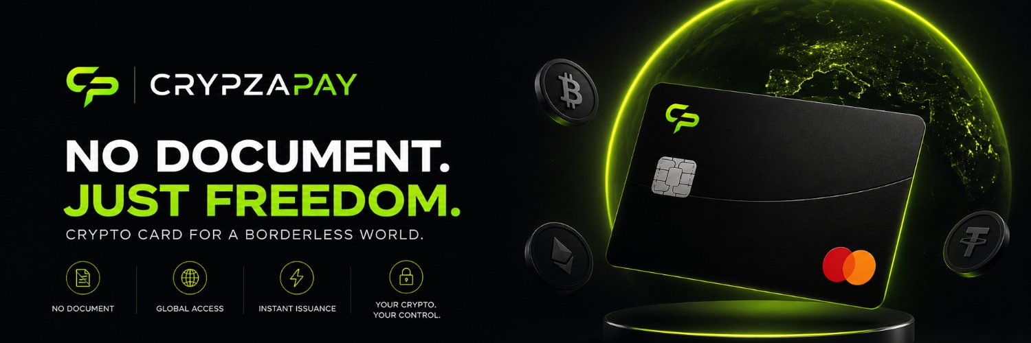 CrypzaPay banner