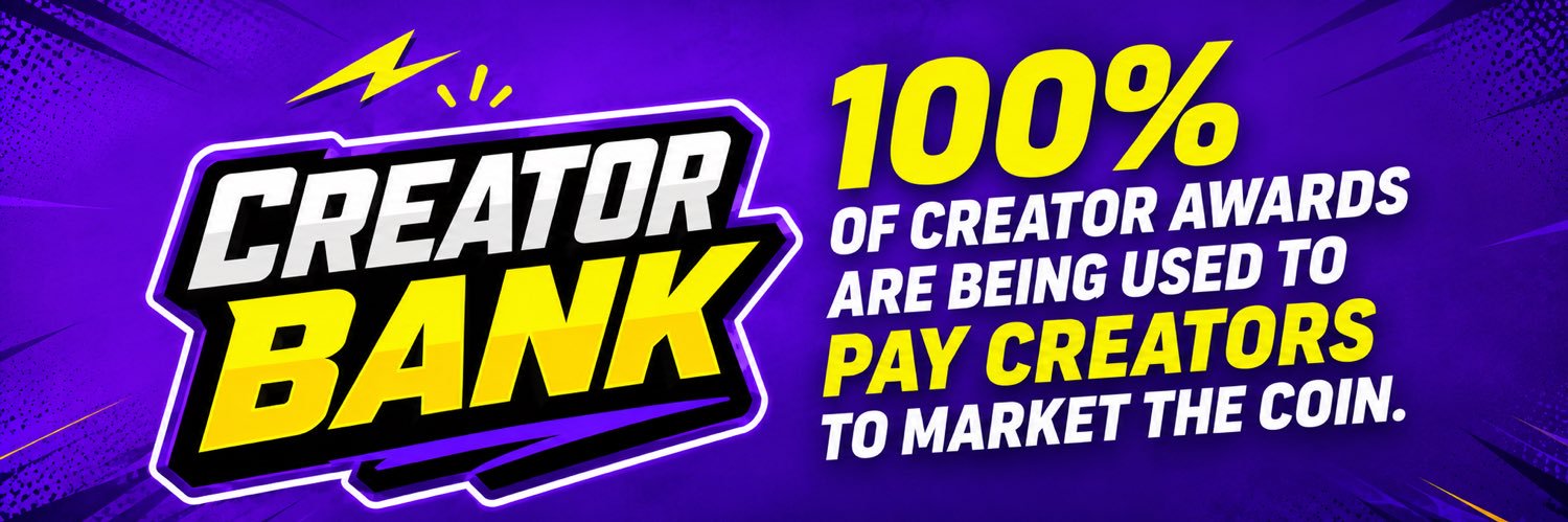 Creator Bank banner