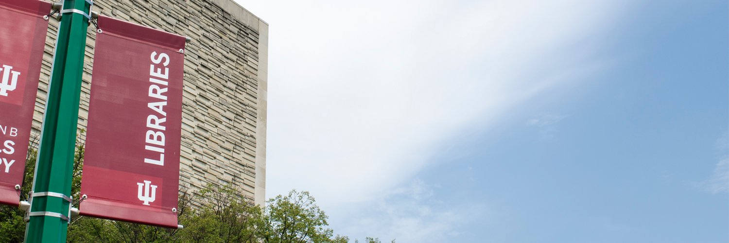 IU Libraries banner