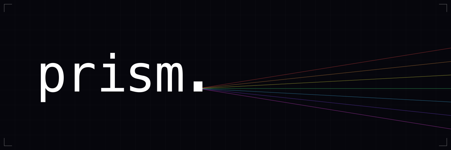 Prism banner