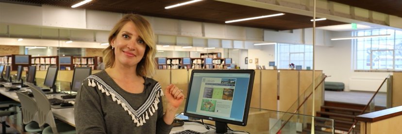 Park City Library banner