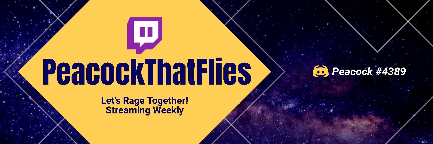 PeacockThatFlys's profile banner image