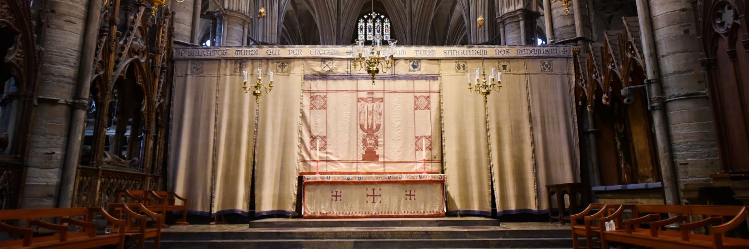 Westminster Abbey banner