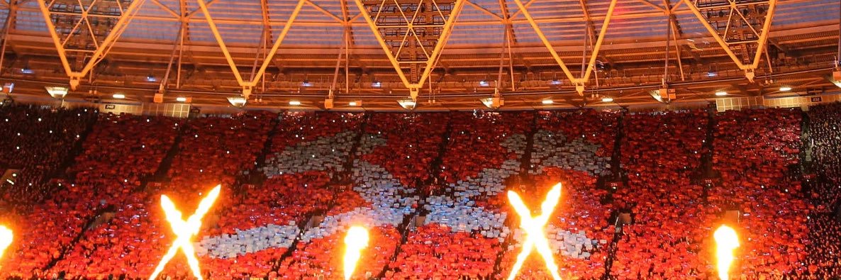 West Ham Terrace banner