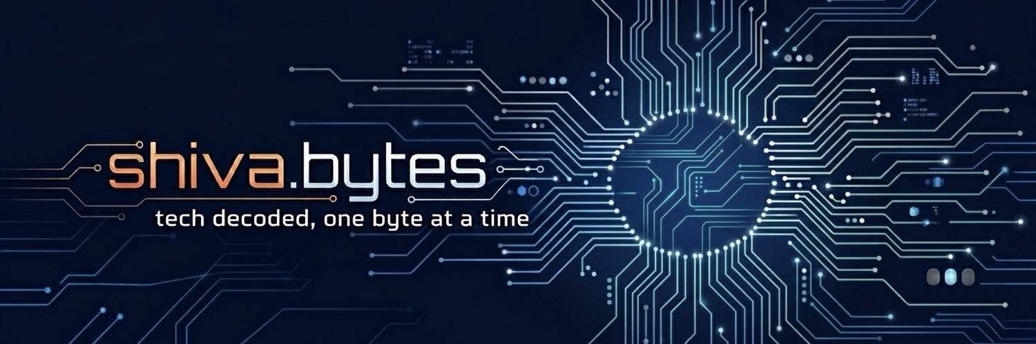 Shiva Tech Bytes banner
