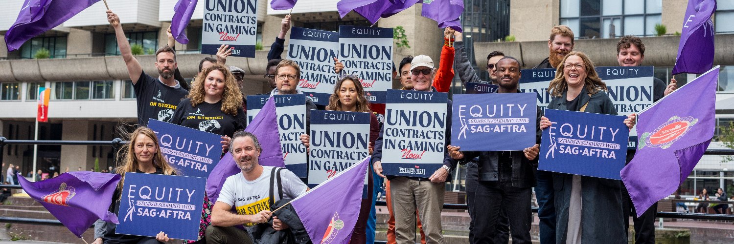 Equity's banner