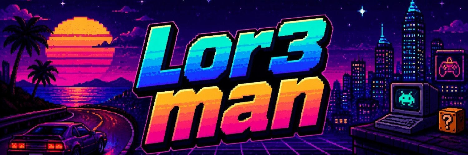Lor3Man's profile banner image