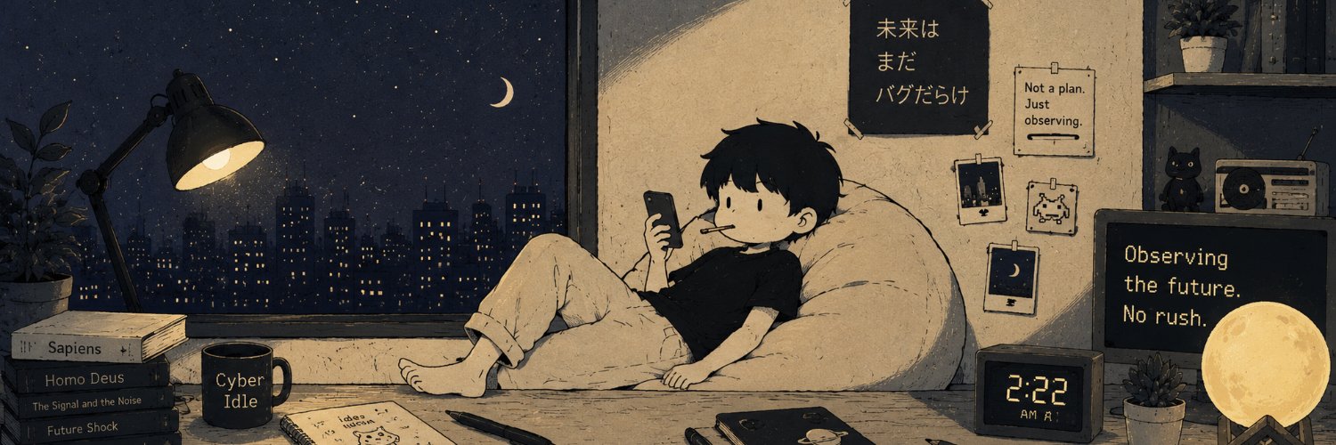 CyberIdleoq's profile banner image
