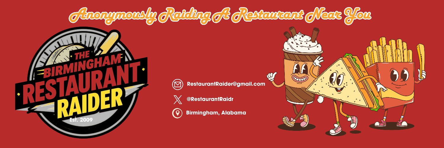BHamRestaurantRaider 🥣 banner