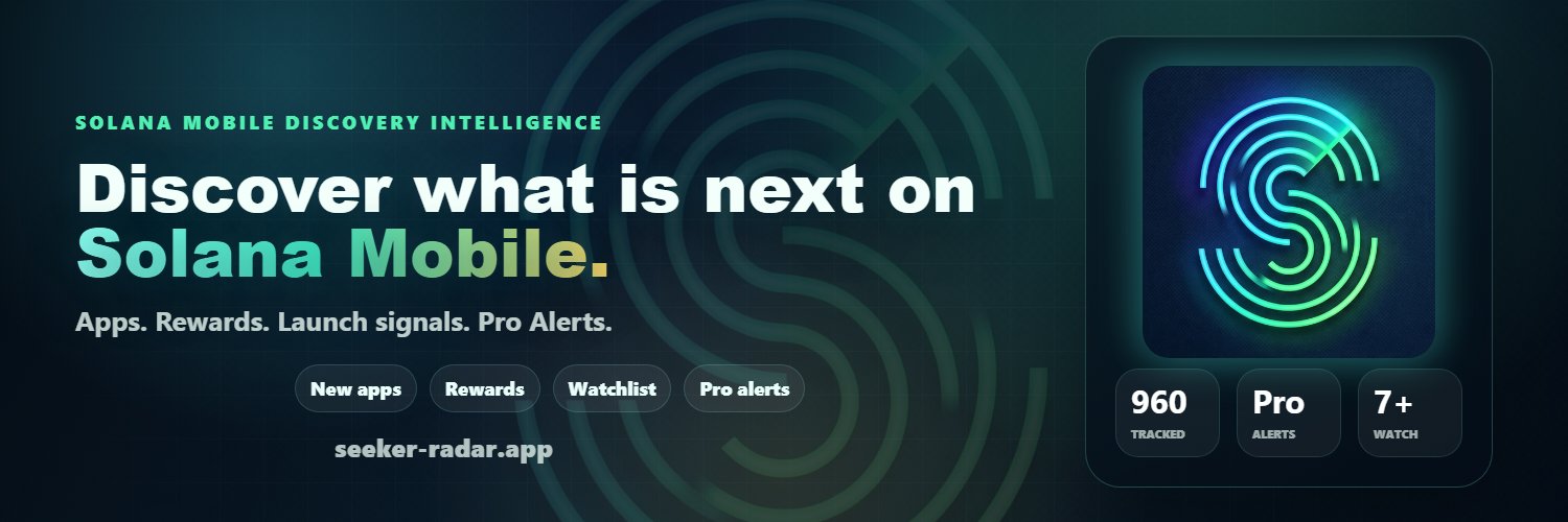 Seeker Radar banner