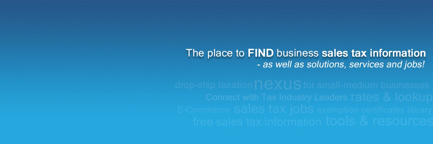 SalesTaxSupport's profile banner image