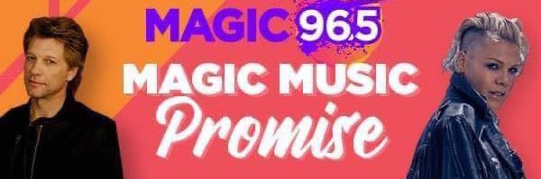 Magic 96.5 banner