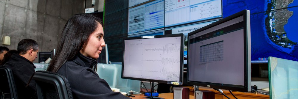Sismología UdeChile banner