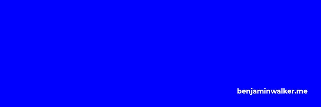 _benjaminwalker's profile banner image