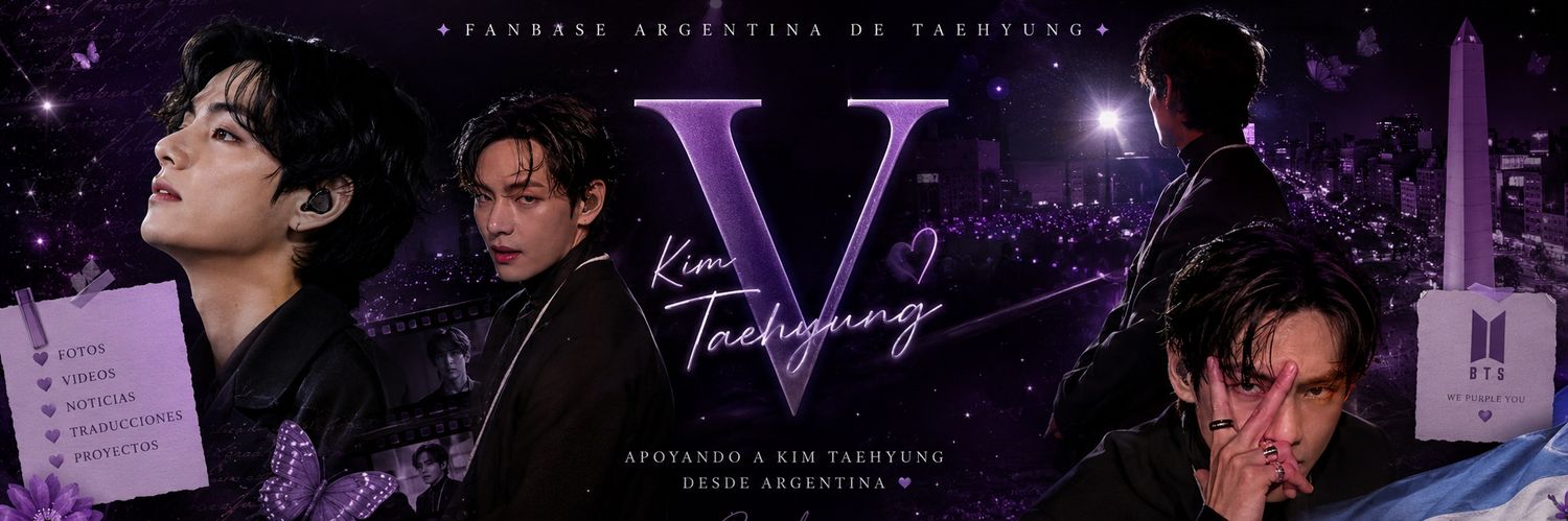FanbaseTaehyungArg🇦🇷 banner