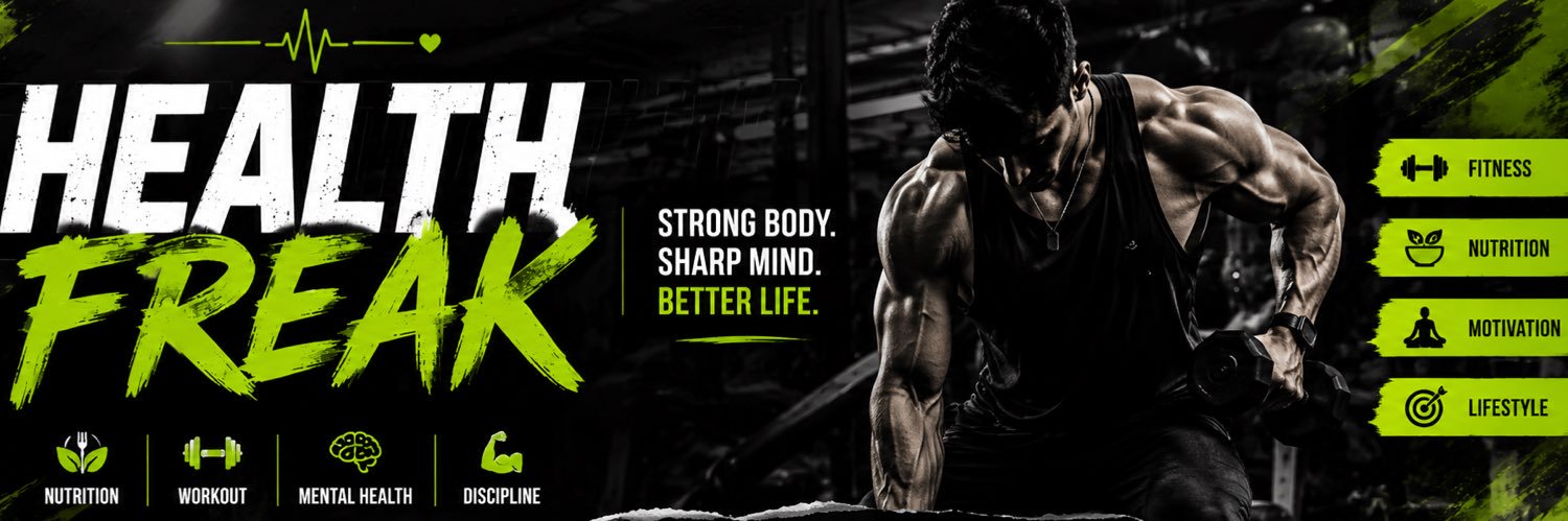HealthFreakf's profile banner image