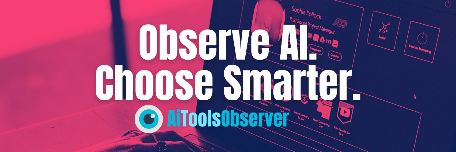 AiToolsObserver's profile banner image