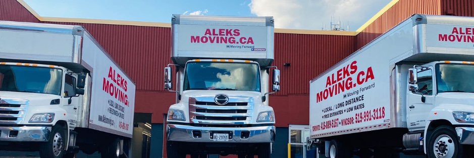 AleksMoving.ca banner