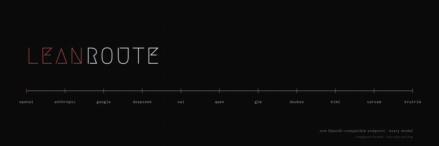 leanroute_ai's profile banner image