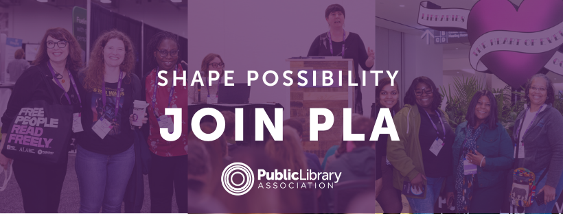 Public Library Association banner