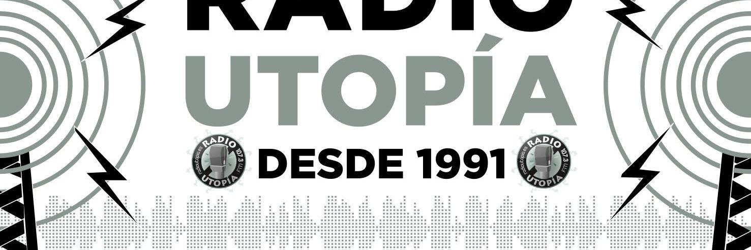 Radio Utopía 107.3 FM banner