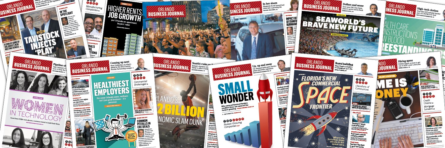 Orlando Business Journal's banner