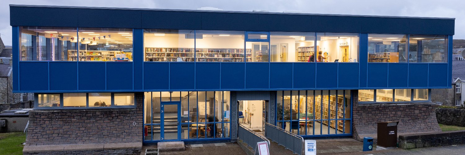 Shetland Library banner