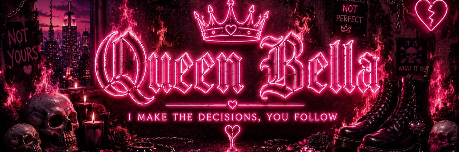 Queen Bella 🖤 banner