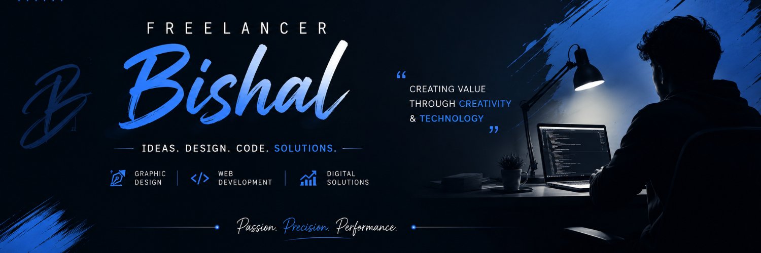 freelancerbisha's profile banner image