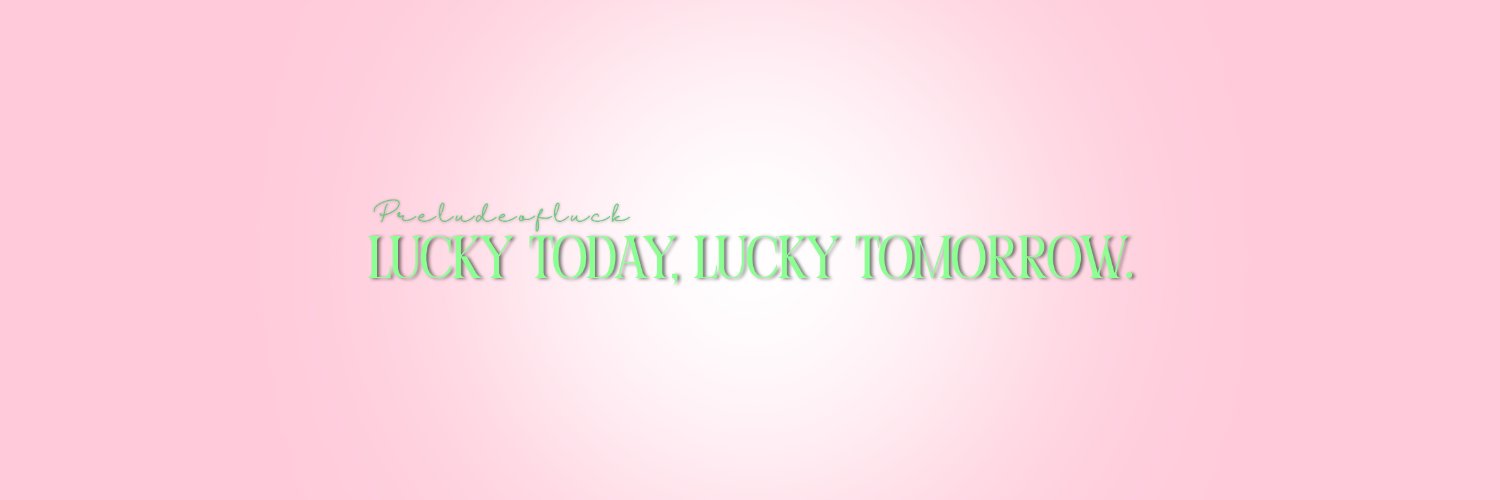preludeofluck's profile banner image