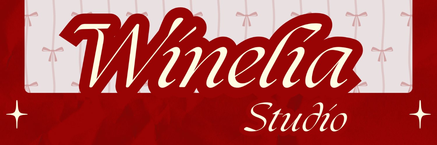 Winelia Studio ⊹₊ ⋆ banner