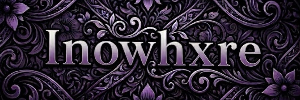 Inowhxre's profile banner image