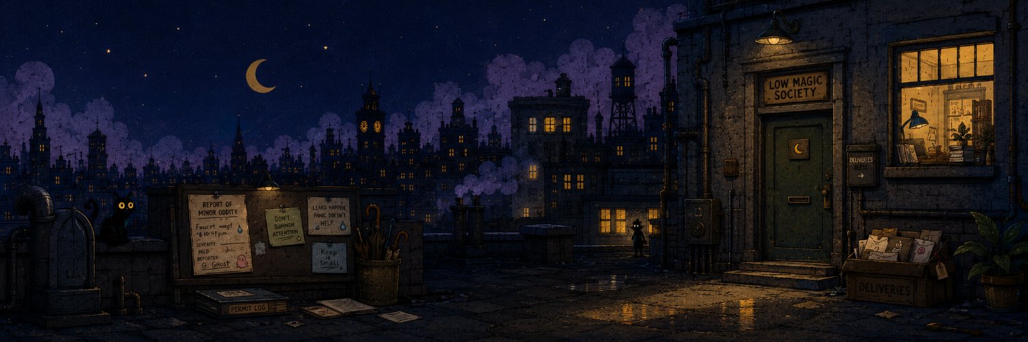 Low Magic Society banner