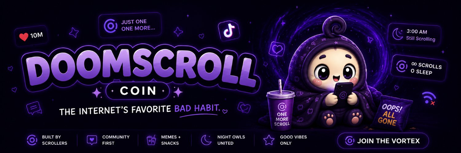 doomscrollcoin's profile banner image