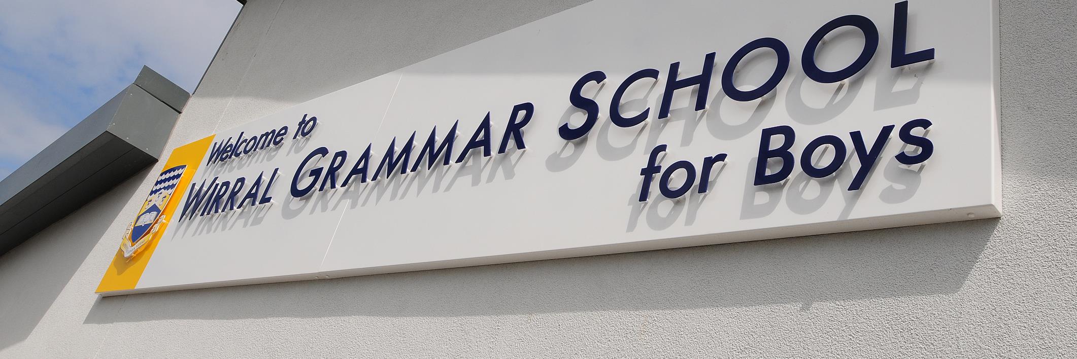 Wirral Grammar School for Boys banner