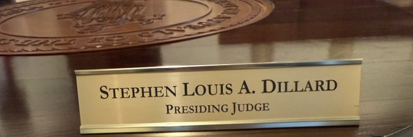 JudgeDillard Profile Banner