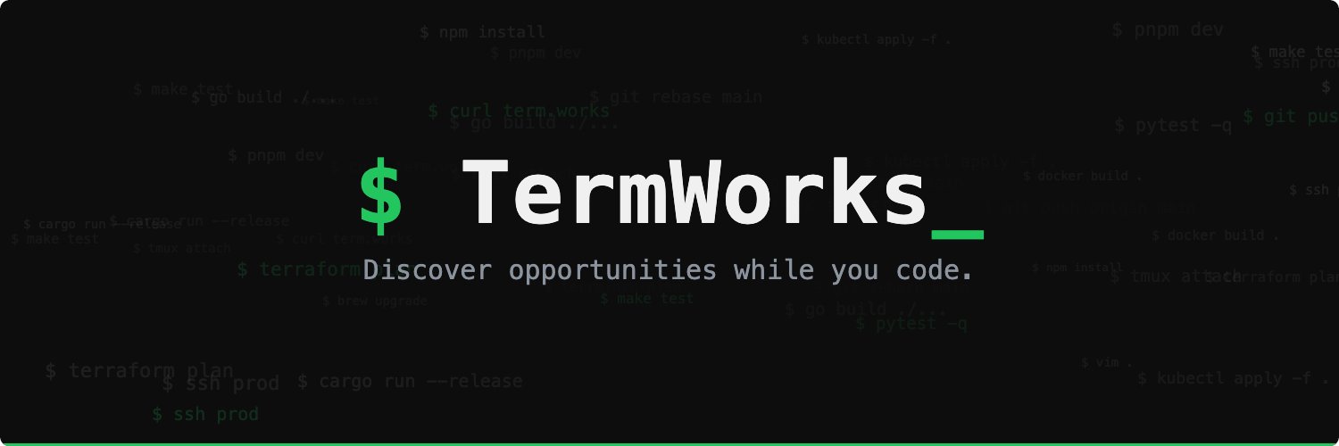 termdotworks's profile banner image