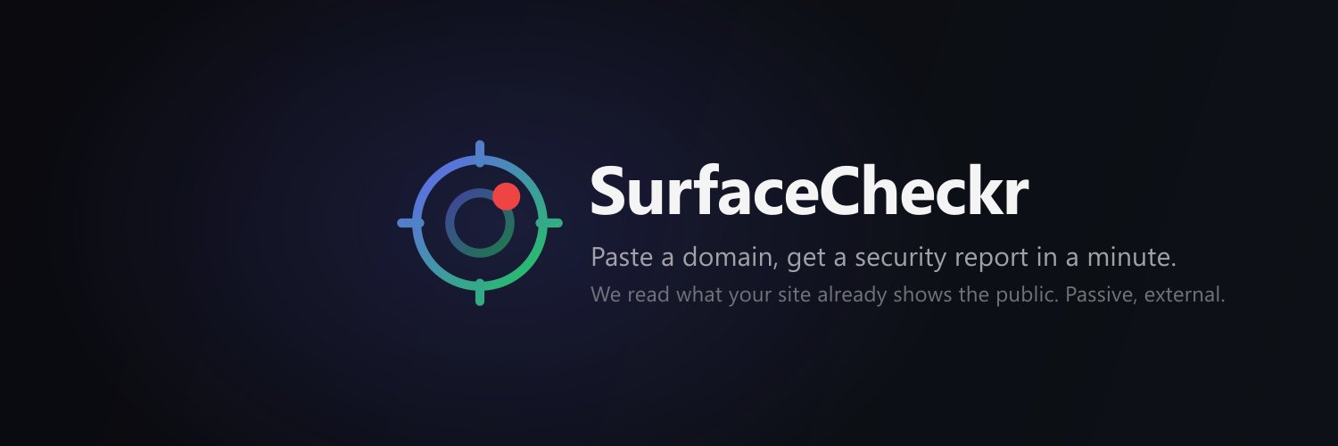 surfacecheckr's profile banner image