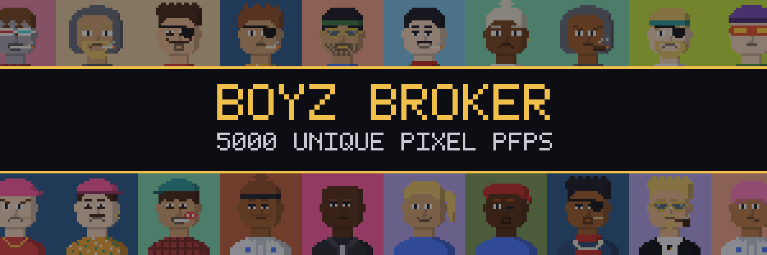 BoyzBroker's profile banner image