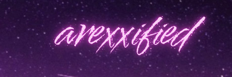 Arexxified banner