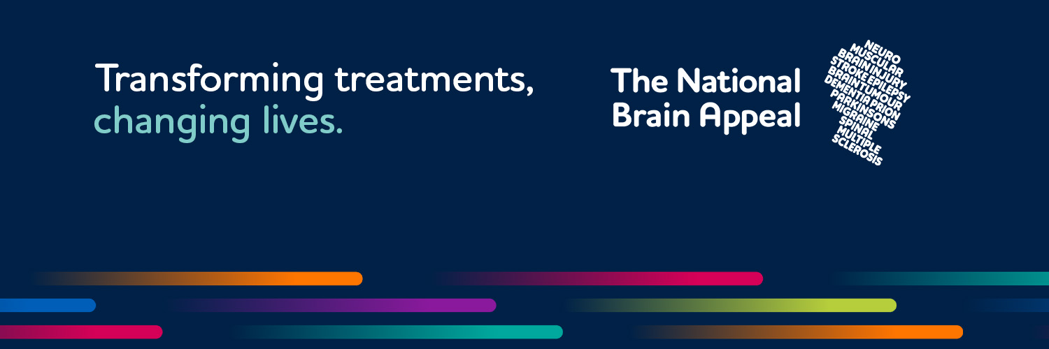 The National Brain Appeal banner