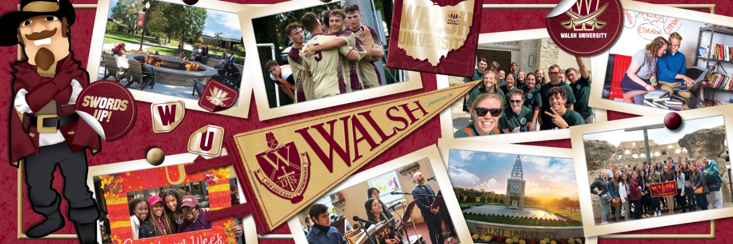 Walsh University banner