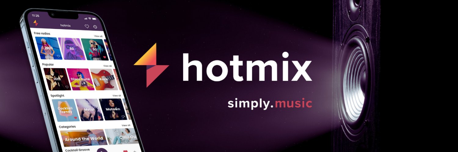 HotmixRadio's profile banner image